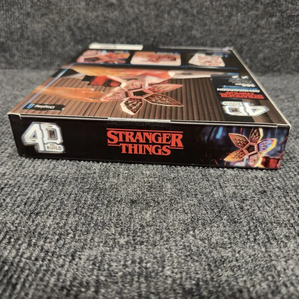 NEW 4D Build Stranger Things Demogorgon 3D Puzzle Model Kit Spin Master Sealed